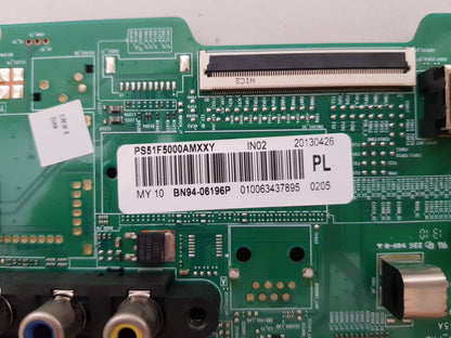 SAMSUNG PS51F5000 AMXXY (VER TS02) MAIN BOARD BN94-06196P