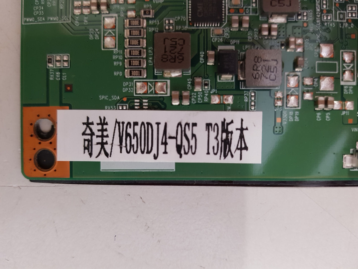 JVC LT-65N785A T-CON BOARD V650DJ4-QS5 T3