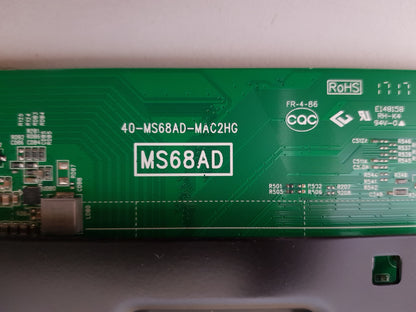TCL 50E17US MAIN BOARD MS68AD 40-M68AD-MAC2HG V8-MS648C1-LF1V019 08-CM50CUN-OC402AA