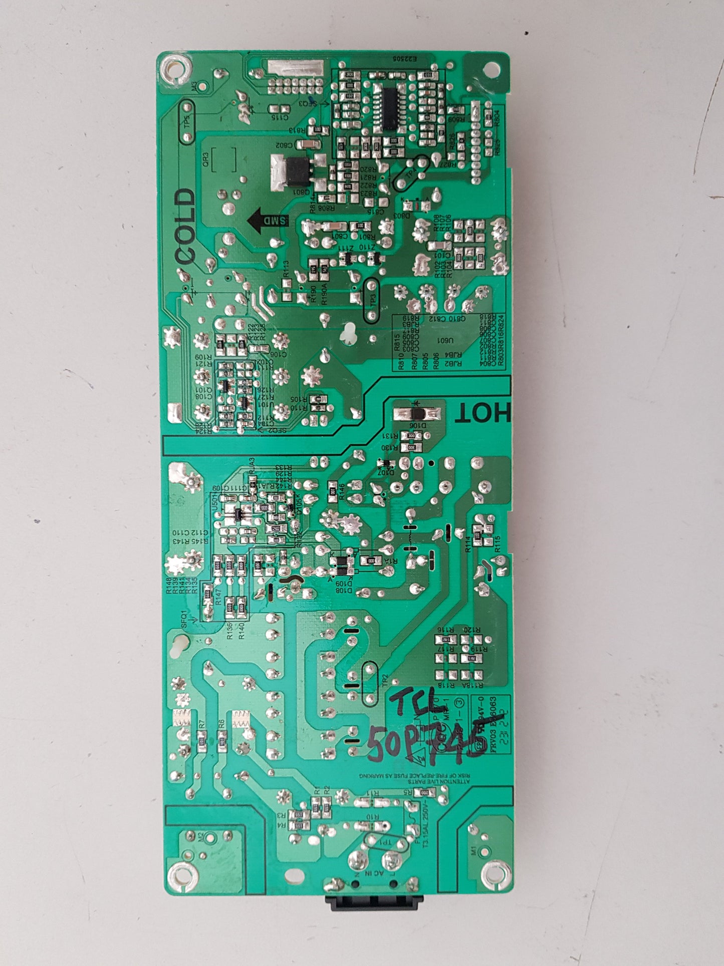 TCL 50P745 POWER SUPPLY BOARD PW.A100W2.771