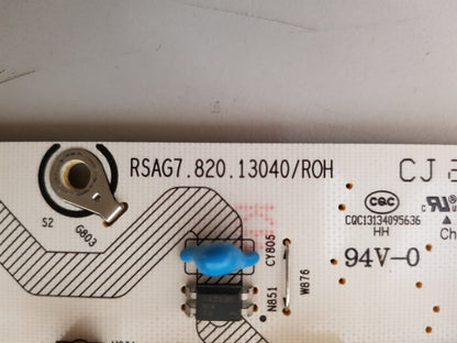 HISENSE 75U6KAU POWER SUPPLY BOARD RSAG7.820.13040 333124