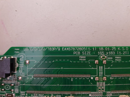 LG 65UK6540 PTD.AAUWLH MAIN BOARD 64709801 65199401 EAX67872805 1.1
