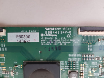 LG 65UK6540 PTD.AAUWLH T-CON BOARD 6871L-5406B 6870C-0750A