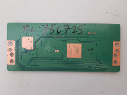TCL 75C725 T-CON BOARD TD-000L ST7461D01-A