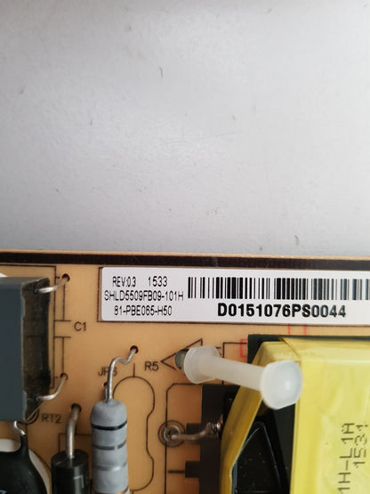 TCL L65E5500FS POWER SUPPLY BOARD SHLD5509F-101H 81-PBE065-H50