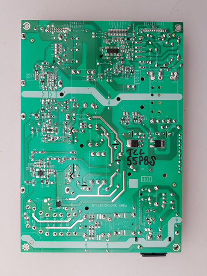 TCL 55P8S POWER SUPPLY BOARD 40-L171W4-PWA1CG 08-L171W94-PW200AA