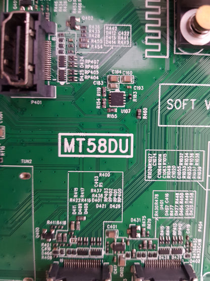 TCL 55P20US MAIN BOARD 40-MT58DU-MAB4HG 08-CS55CFN-OC406AA