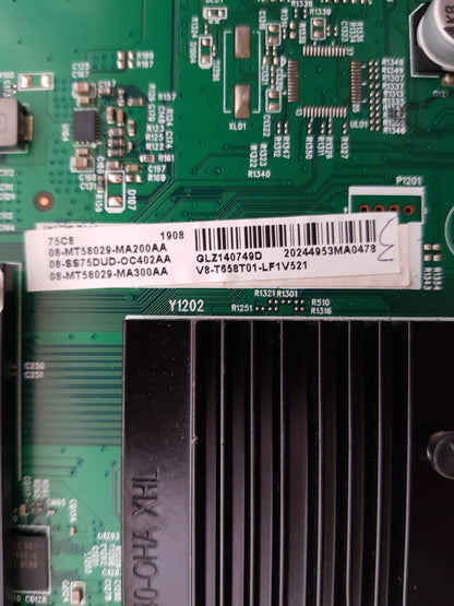 TCL 75C8 MAIN BOARD MT58CX 40-MT58C2-MAB4HG V8-T658T01-LF1V521