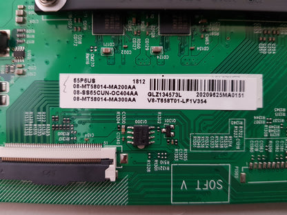 TCL 65P6US MAIN BOARD 08-MT58CU-MAB45G V8-T658T01-LF1V354 MT58CU