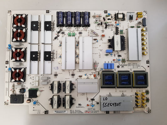 LG 55EC930T POWER SUPPLY BOARD EAY63348801 LGP55F-14OP
