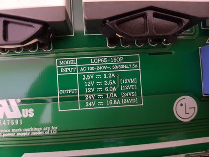 LG 65EG960T / 65EF950T POWER SUPPLY BOARD EAY63769102  LGP65-15OP