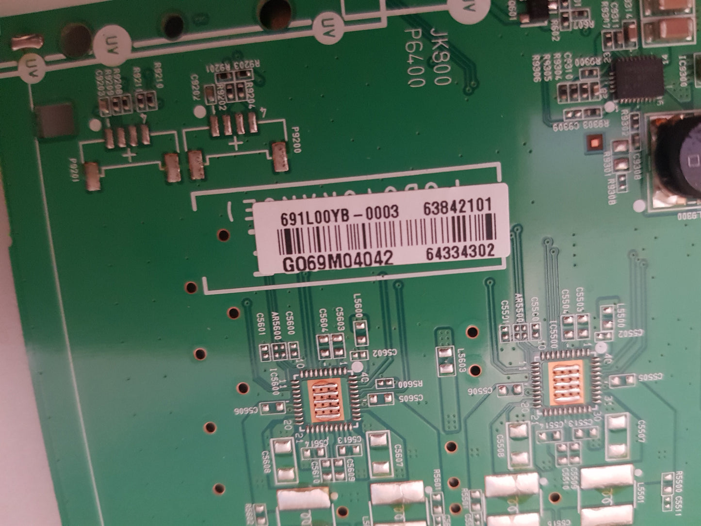 LG 75UH656T MAIN BOARD 63842101  64334302  EAX66845306 (1.1)