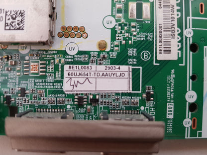 LG 60UJ654T -TD.AAUYLJD MAIN BOARD 64495002 EAX67166104 1.0