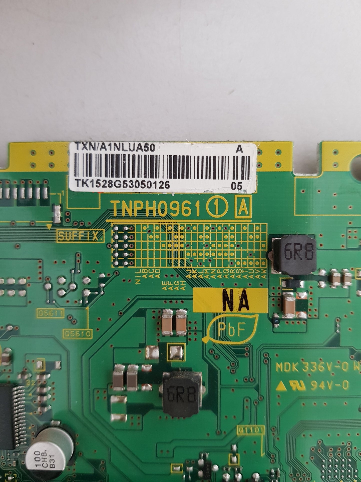 PANASONIC TH-P 50U30A MAIN BOARD A BOARD TNPH0961 (1)[A]