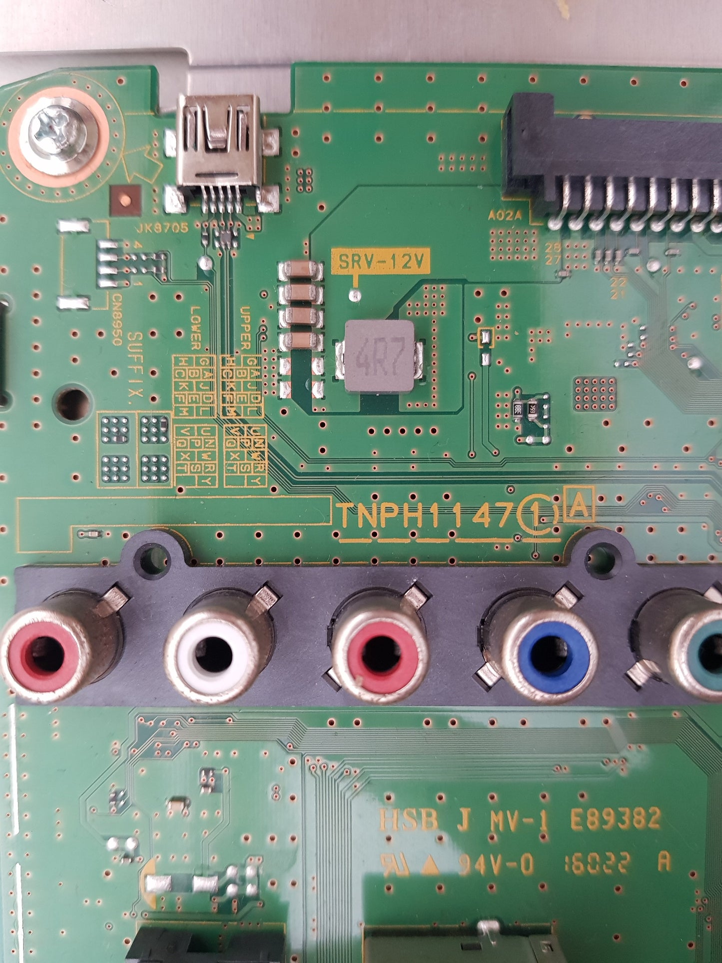 PANASONIC TH- 65DX700A MAIN BOARD A BOARD TNPH1147 (1)[A]