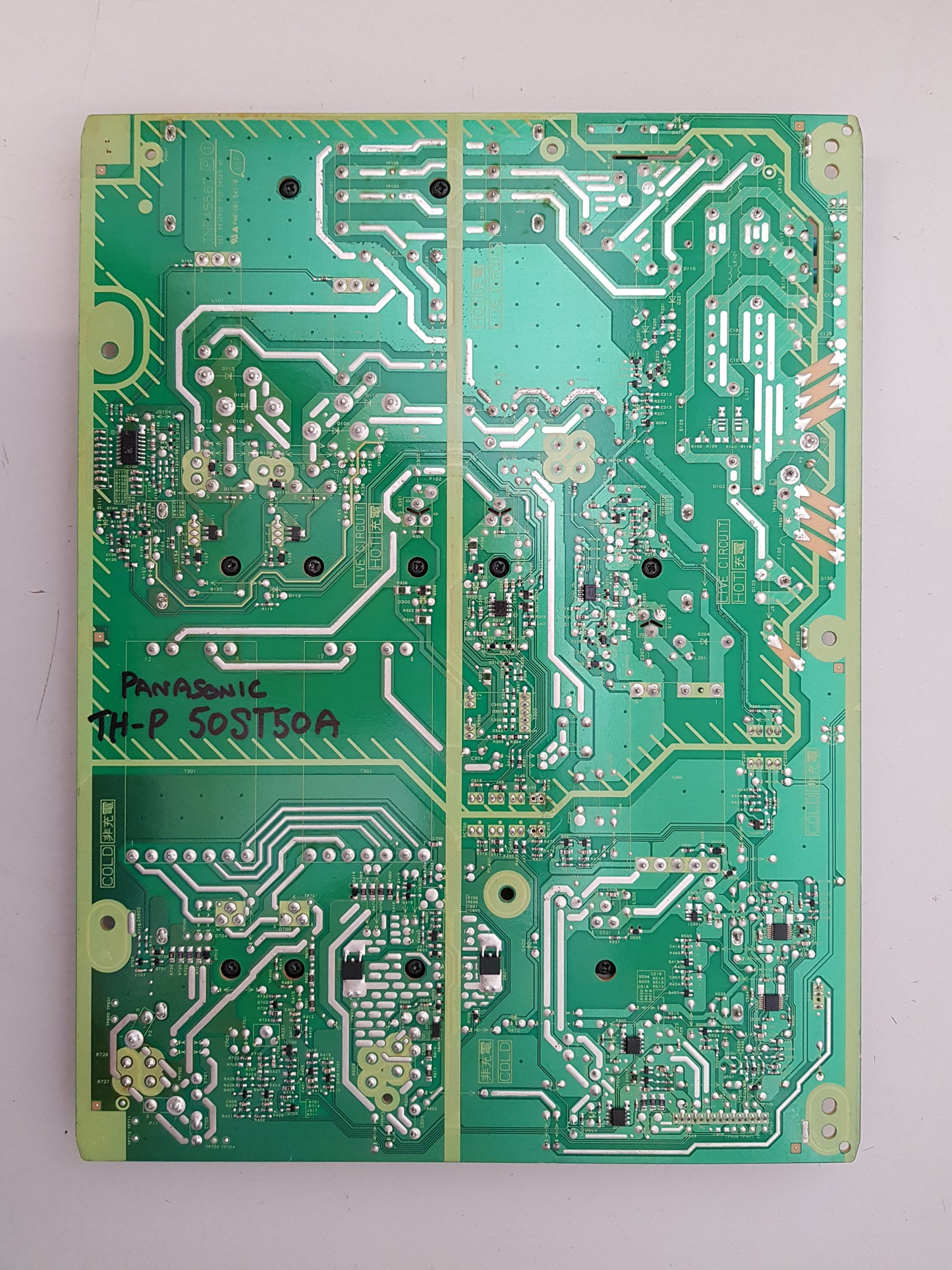 PANASONIC TH-P 50ST50A POWER SUPPLY BOARD TNPA5567 AD [P](1)