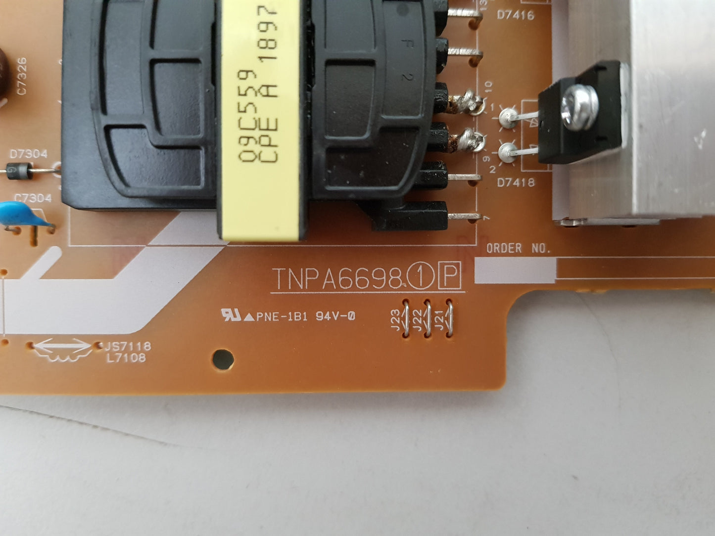PANASONIC TH- 55FZ950U POWER SUPPLY BOARD TNPA6698 (1)[P]