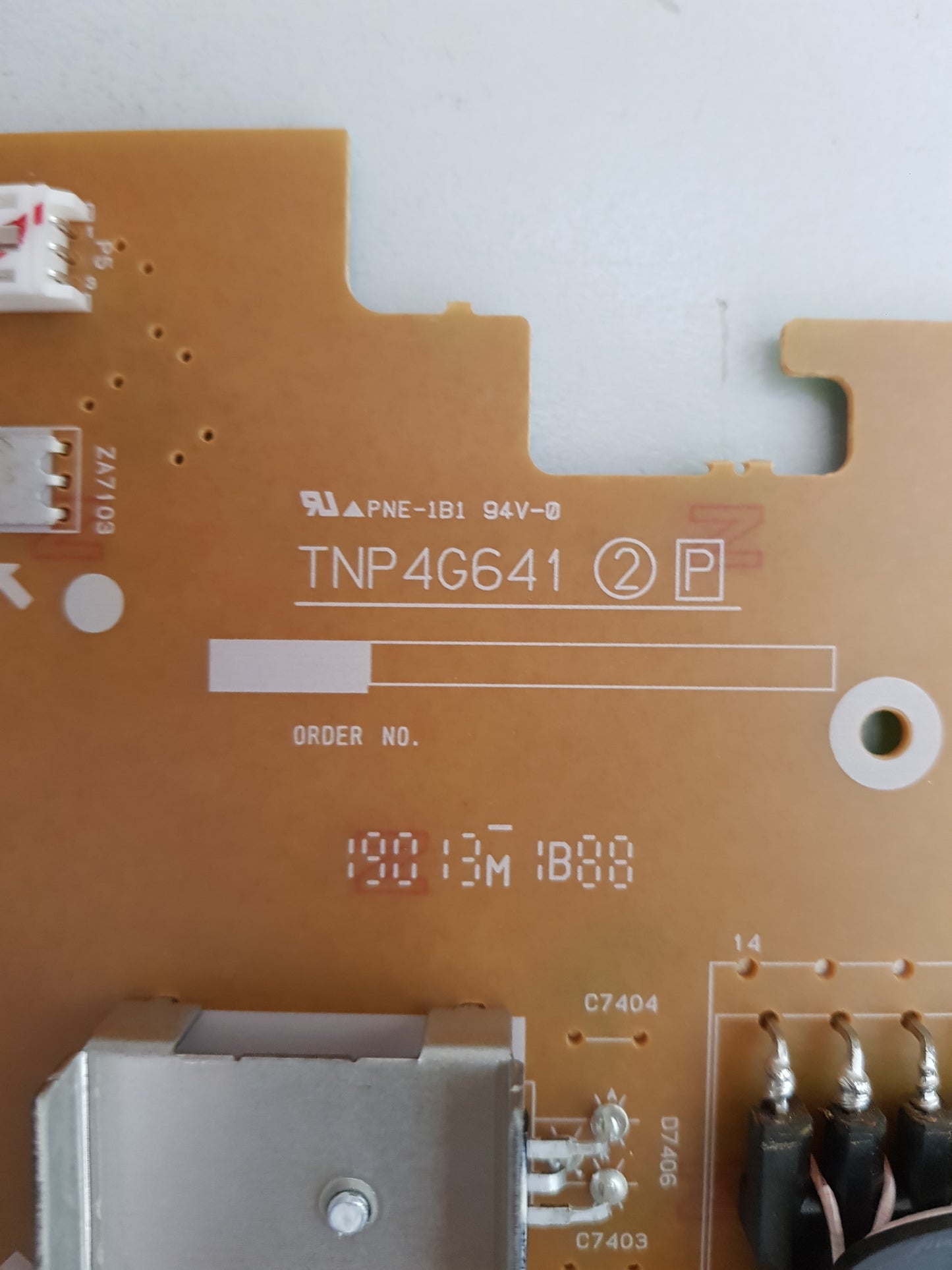 PANASONIC TH- 43GX600A POWER SUPPLY BOARD TNP4G641 (2)[P]