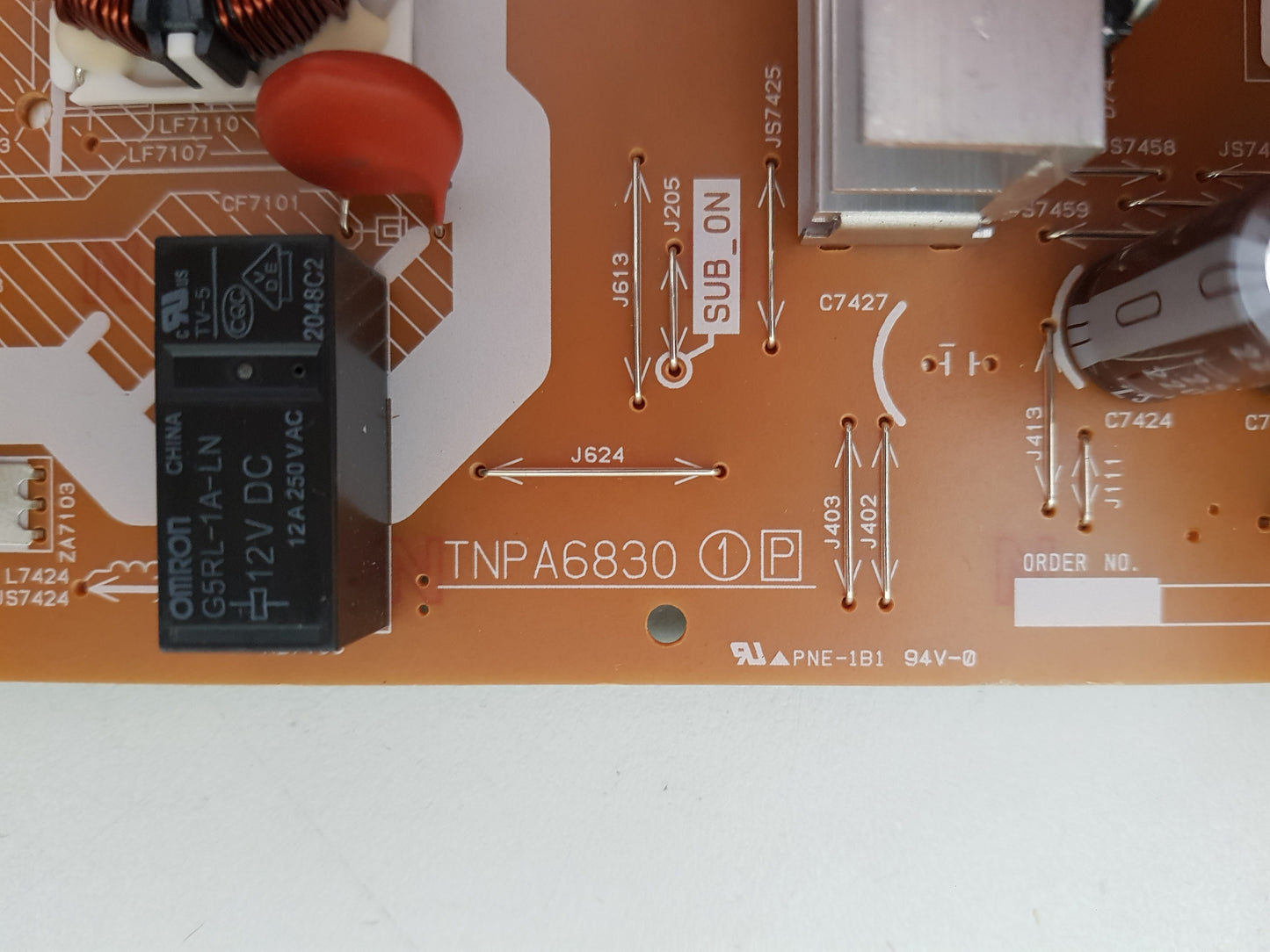 PANASONIC TH- 65FZ950U POWER SUPPLY BOARD TNPA6830 (1)[P]