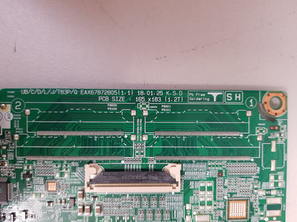 LG 60UK6200PTA .AAUMLJD MAIN BOARD EBR87129701 EBT65632602 EAX67872805 1.1