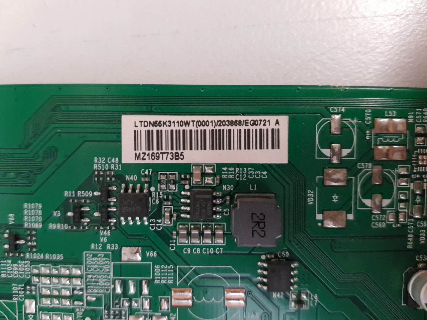 HISENSE 55K3110PW MAIN BOARD RSAG7.820.6526 LTDN55K3110WT 203868 EG0721