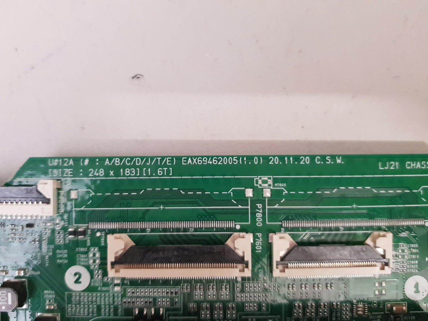 LG 86NANO91PTA .AAUYLJD MAIN BOARD EAX69462005 1.0 66676704