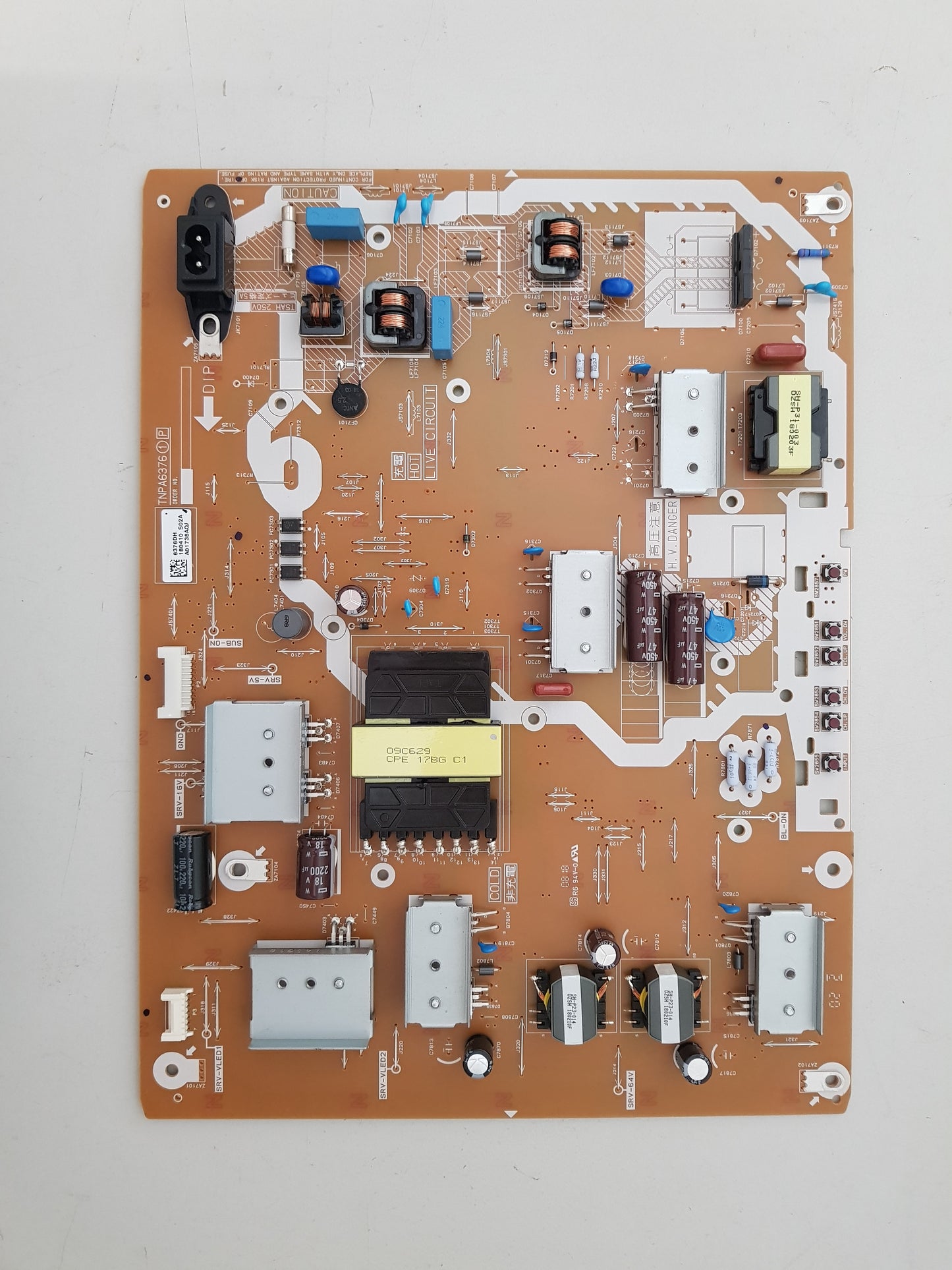 PANASONIC TH- 55FX600A POWER SUPPLY BOARD TNPA6376 (1)[P]