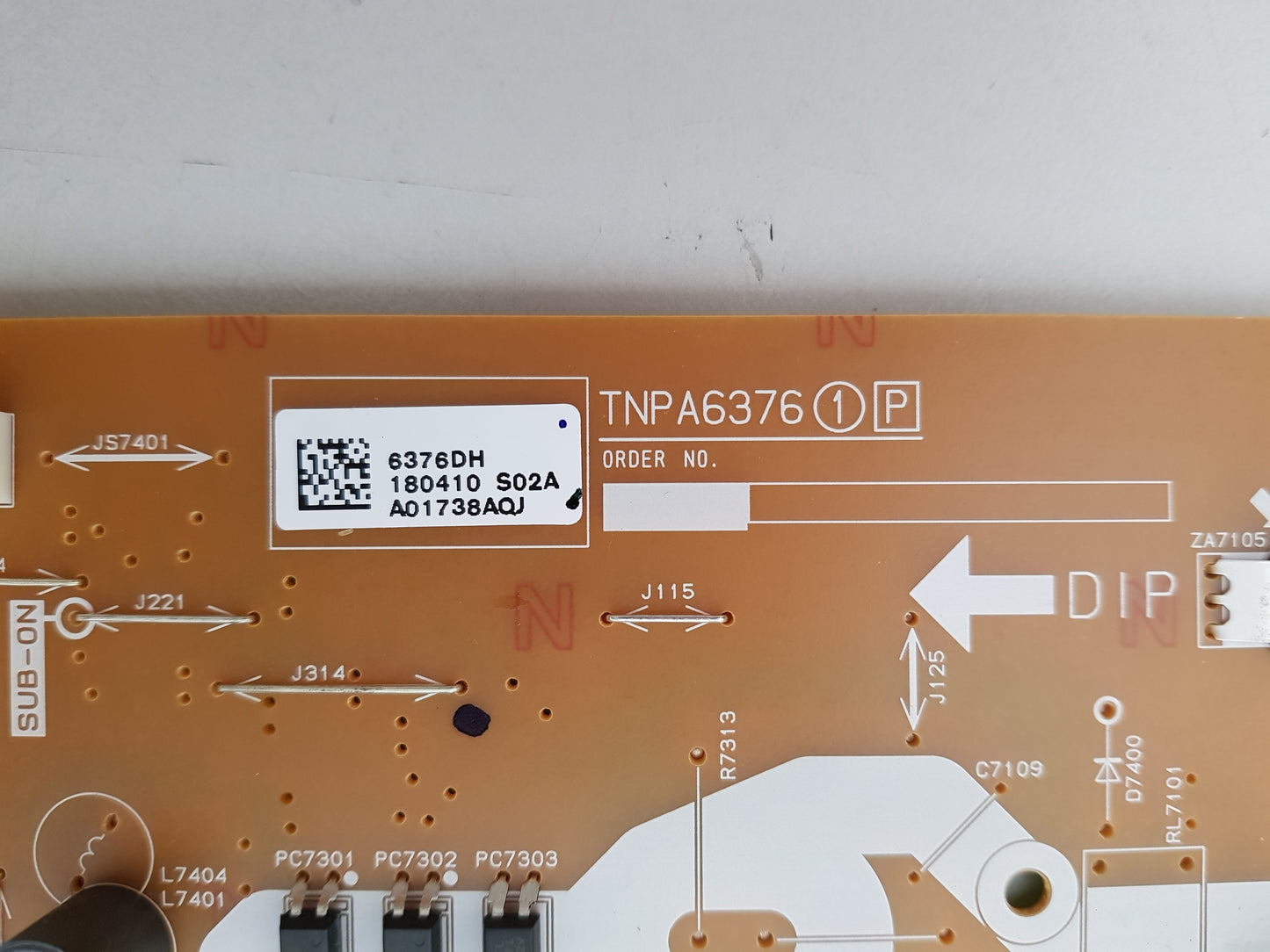 PANASONIC TH- 55FX600A POWER SUPPLY BOARD TNPA6376 (1)[P]