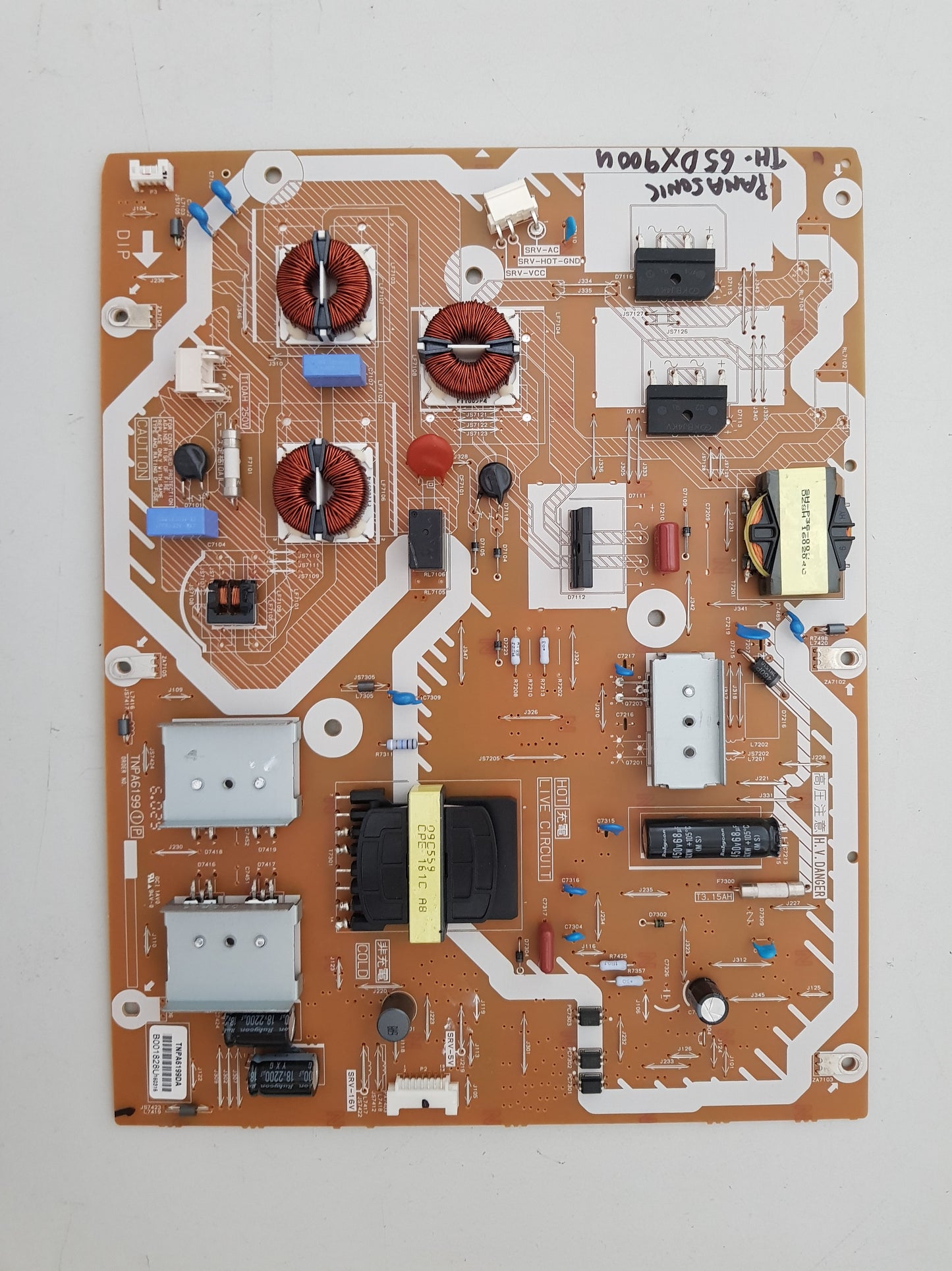 PANASONIC TH- 65DX900U POWER SUPPLY BOARD TNPA6199 (1)[P]