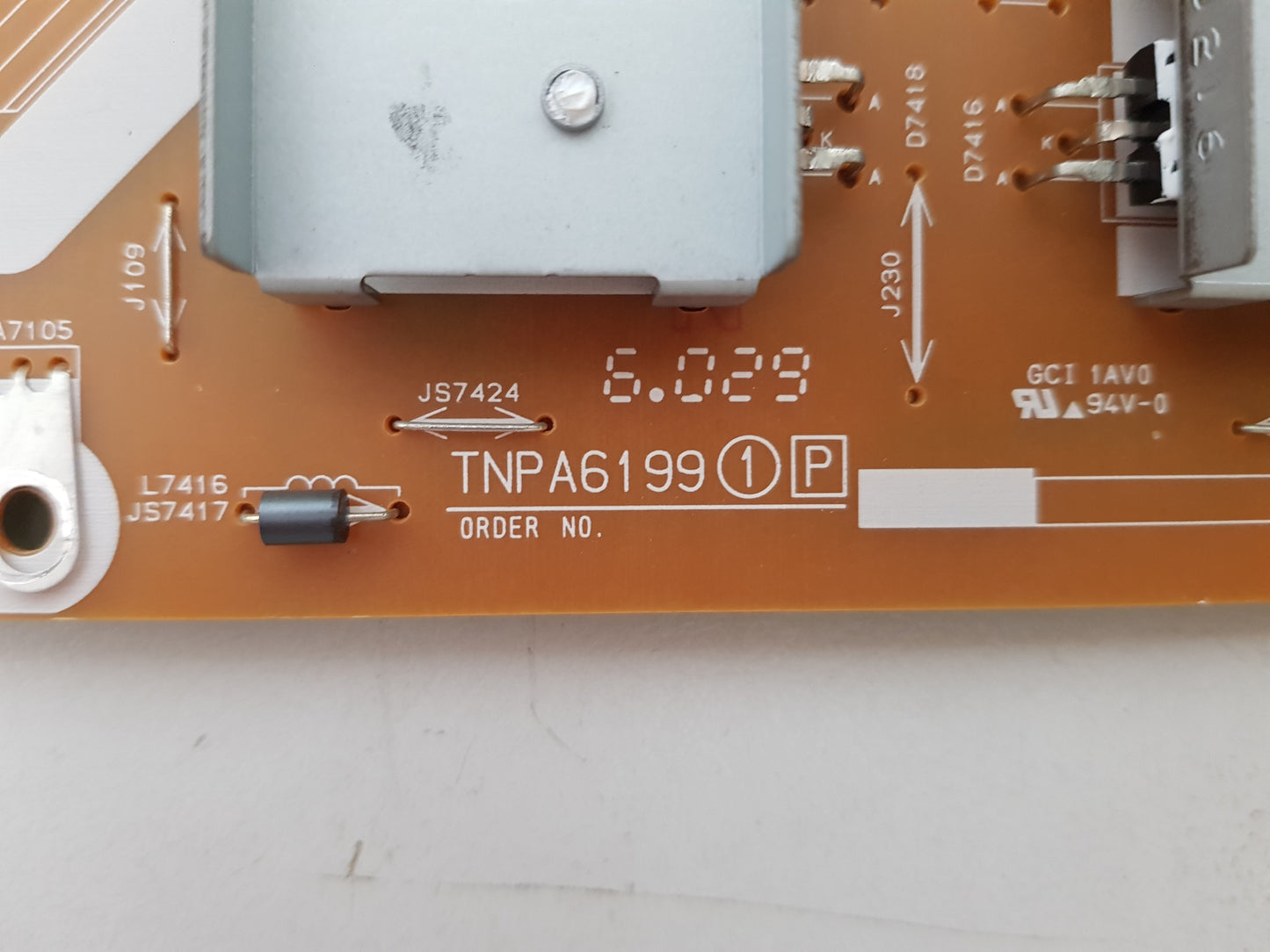PANASONIC TH- 65DX900U POWER SUPPLY BOARD TNPA6199 (1)[P]