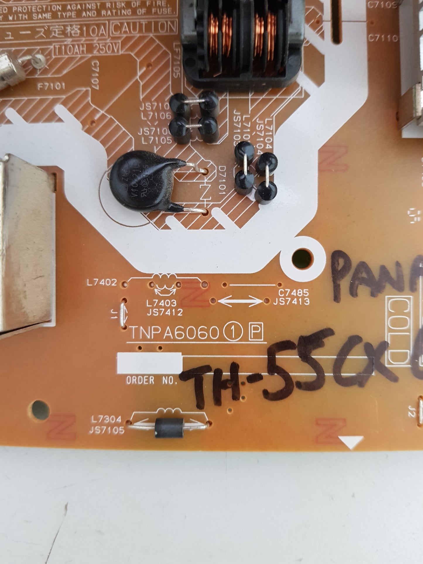 PANASONIC TH- 55CX640A POWER SUPPLY BOARD TNPA6060 (1)[P]