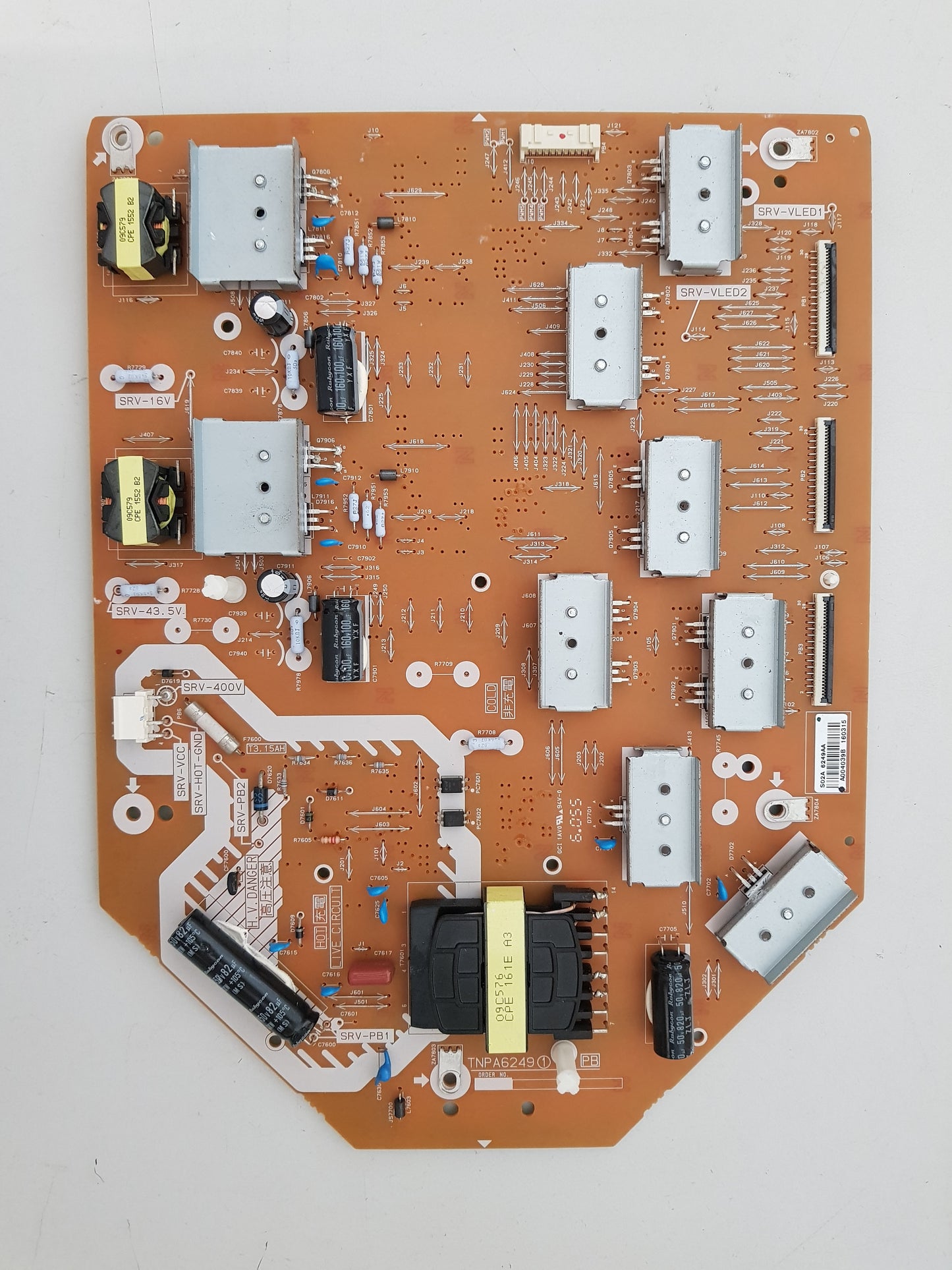 PANASONIC TH- 65DX700A POWER SUPPLY BOARD TNPA6249 (1)[PB]
