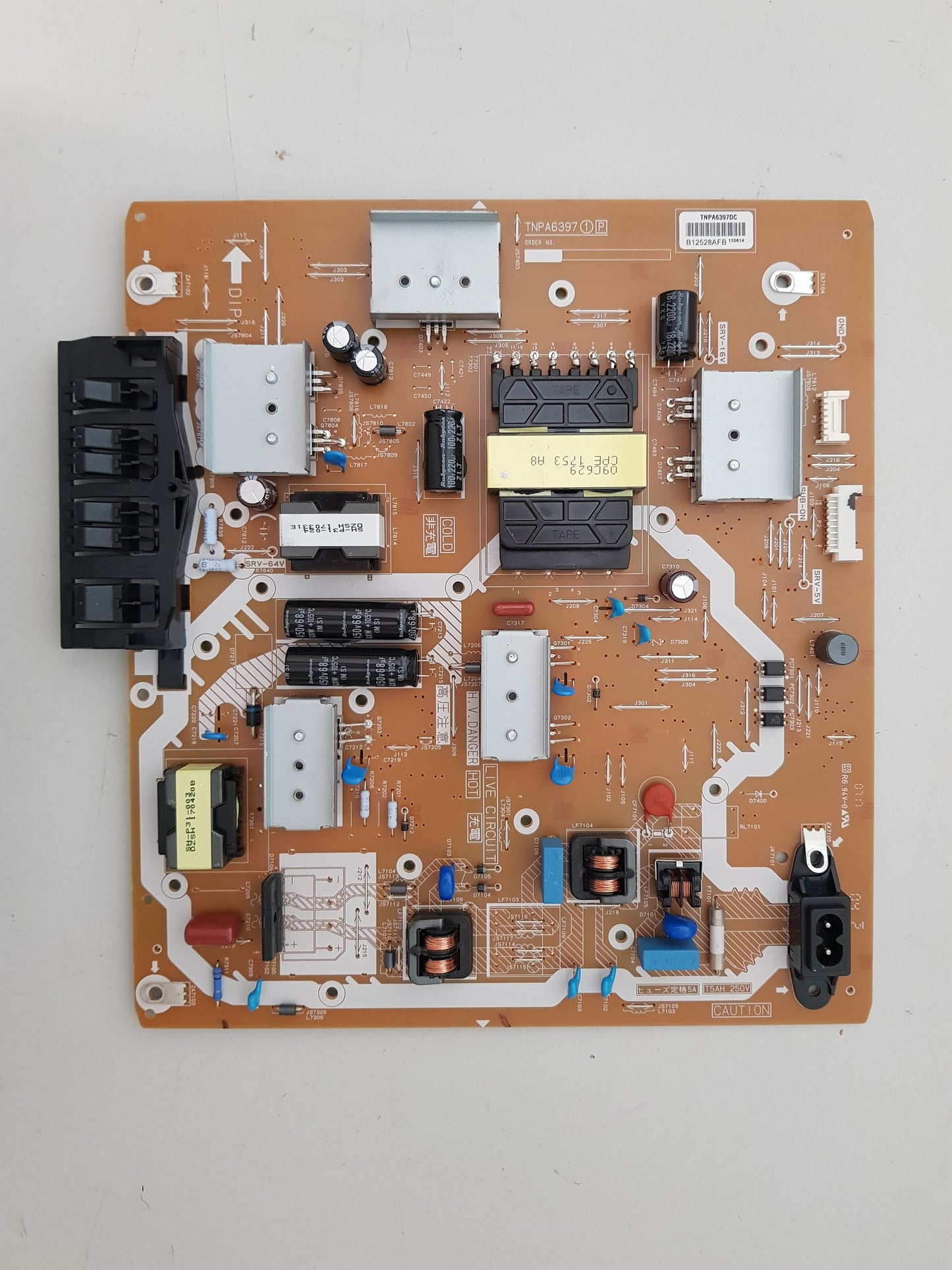 PANASONIC TH- 43EX600A POWER SUPPLY BOARD TNPA6397 (1)[P]