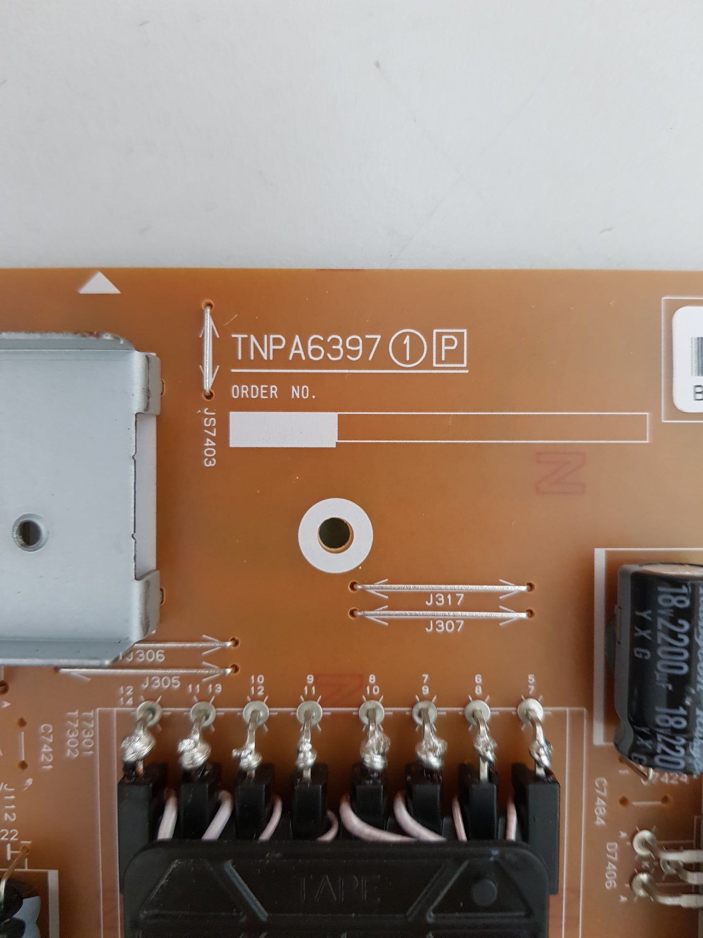PANASONIC TH- 43EX600A POWER SUPPLY BOARD TNPA6397 (1)[P]