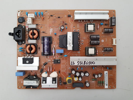 LG 55LB6500 POWER SUPPLY BOARD EAX65423801 2.0 LGP55-14PL2 EAY63072101