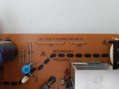 LG 60PA6500 POWER SUPPLY BOARD EAY62609801 EAX64276701/10 PSPL-L104A
