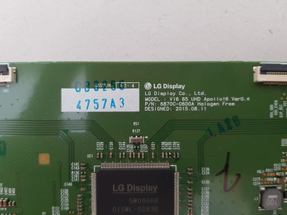 LG 65UH652T T-CON BOARD 6871L-4757A 6870C-0600A