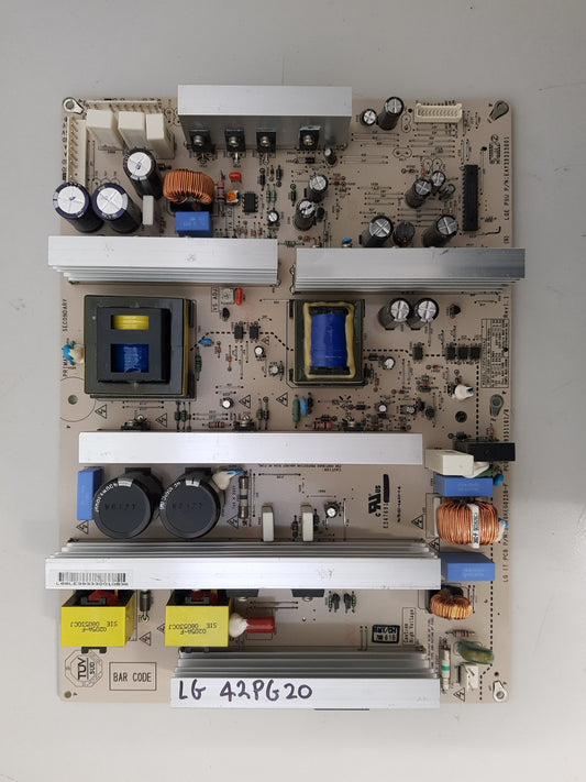 LG 42PG20 POWER SUPPLY BOARD EAY39333001 PSPU-J704A 2300KEG023B-F