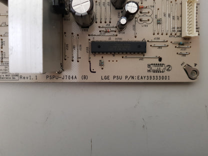 LG 42PG20 POWER SUPPLY BOARD EAY39333001 PSPU-J704A 2300KEG023B-F