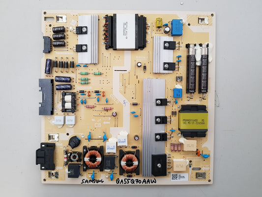 SAMSUNG QA55Q70AAW POWER SUPPLY BOARD BN44-01105A L55E8_ADY