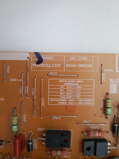SAMSUNG UA55ES6600 UA55ES6700 UA55ES6800 POWER SUPPLY BOARD BN44-00521B PD55B1Q_CDY