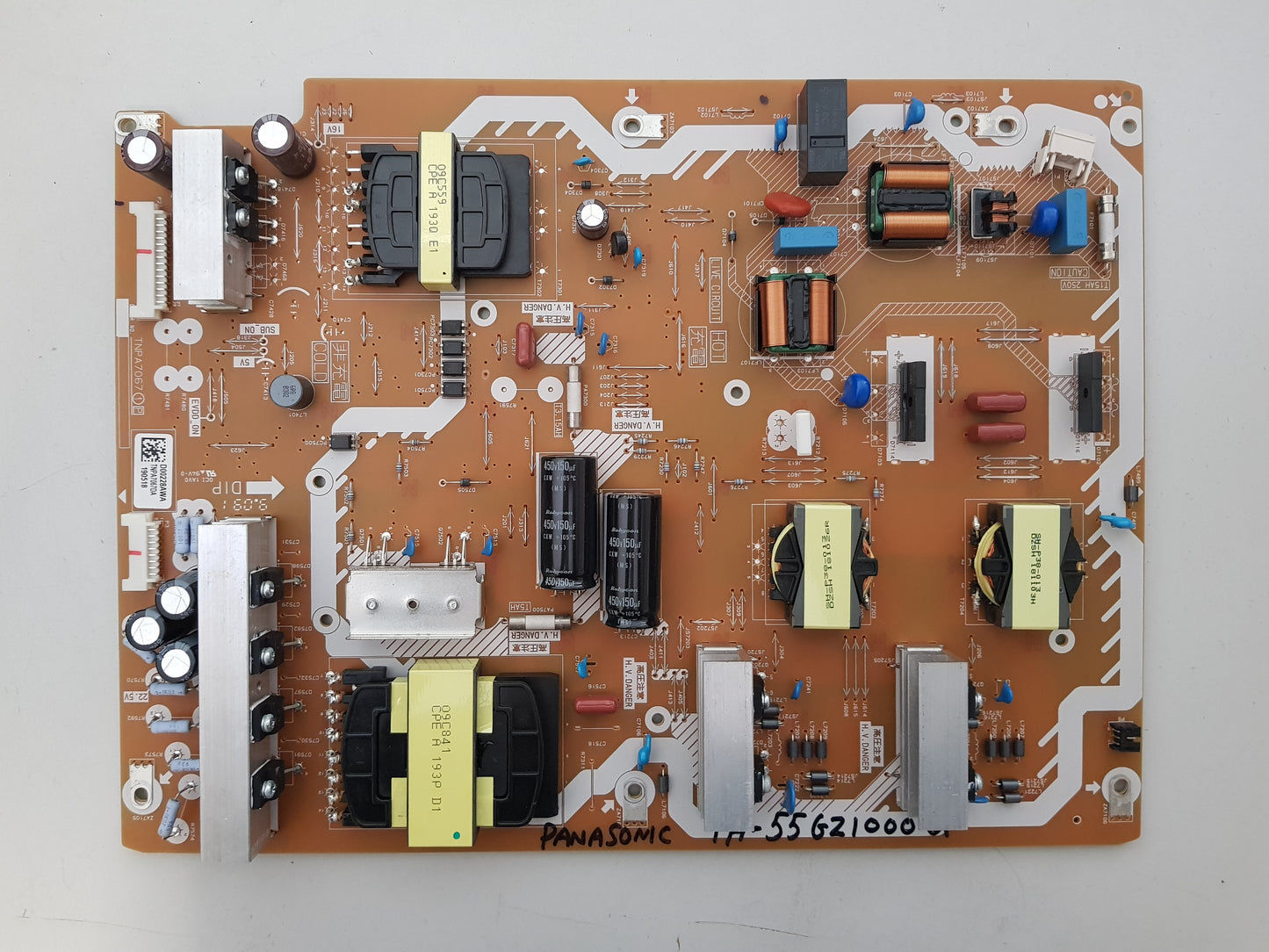 PANASONIC TH- 55GZ1000U POWER SUPPLY BOARD TNPA7067 (1)[P]