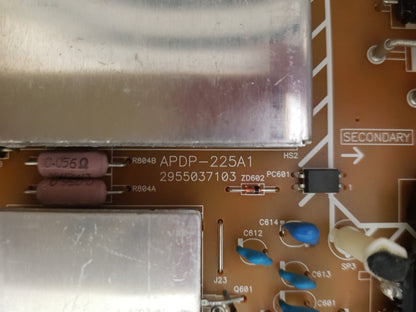SONY KD- 65X8500E POWER SUPPLY BOARD GL72 APDP-225A1 147468511 2955037103