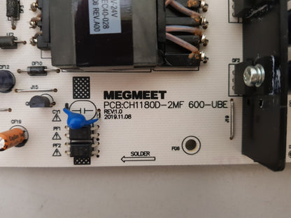 KOGAN KALED65XU9220STA POWER BOARD CH1180D-2MF 600-UBE CH1200D-1MF 600-UBE