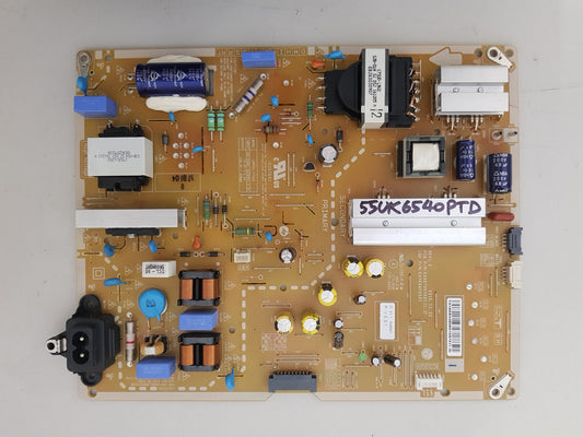 LG 55UK6540 POWER SUPPLY BOARD EAX67362501 1.2 LGP55L-17UL6 EAY64450501