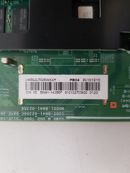 SAMSUNG UA55JU7000 WXXY (VER BS02) MAIN BOARD BN91-14350F BN41-02356C