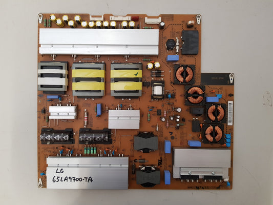 LG 65LA9700 POWER SUPPLY BOARD LGP65-13UDP EAY63069101 PSEL-L322A 3PCR00176A