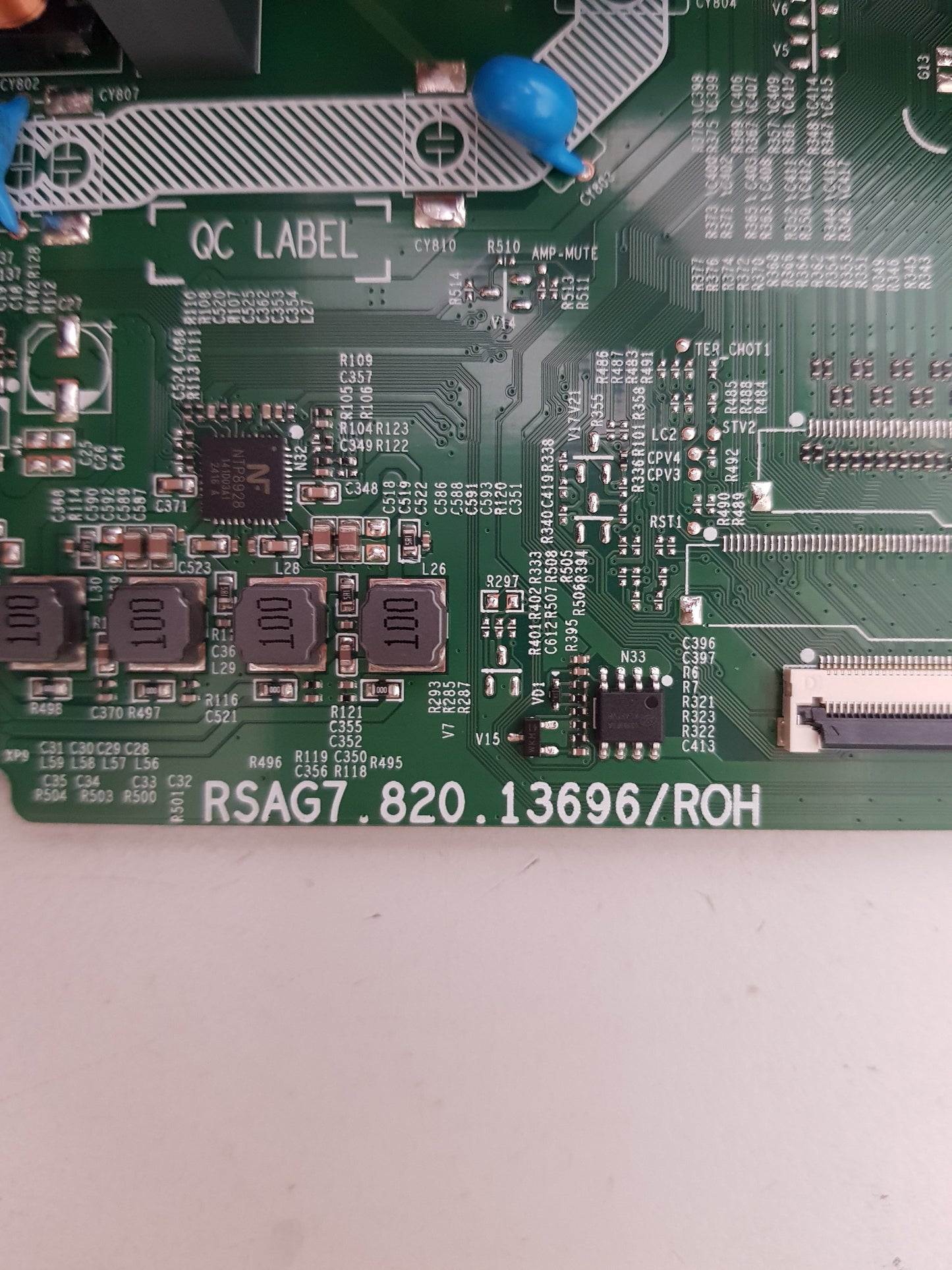 TOSHIBA 50C350NP MAIN BOARD 50C350NP RSAG7.820.13696
