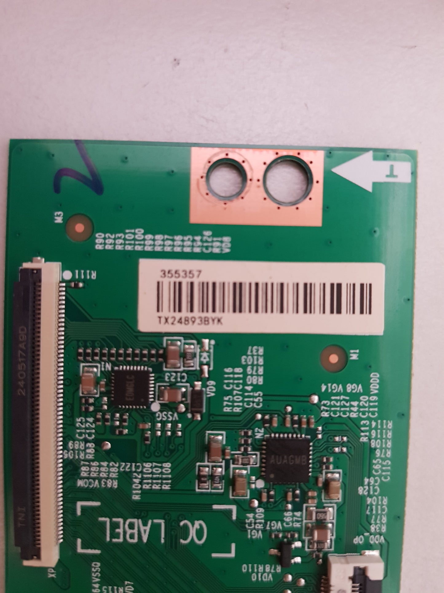 TOSHIBA 50C350NP T-CON BOARD RSAG7.820.11133 355357