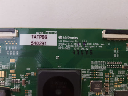 LG 65UK6540 T-CON BOARD 6871L-5402B 6870C-0750A